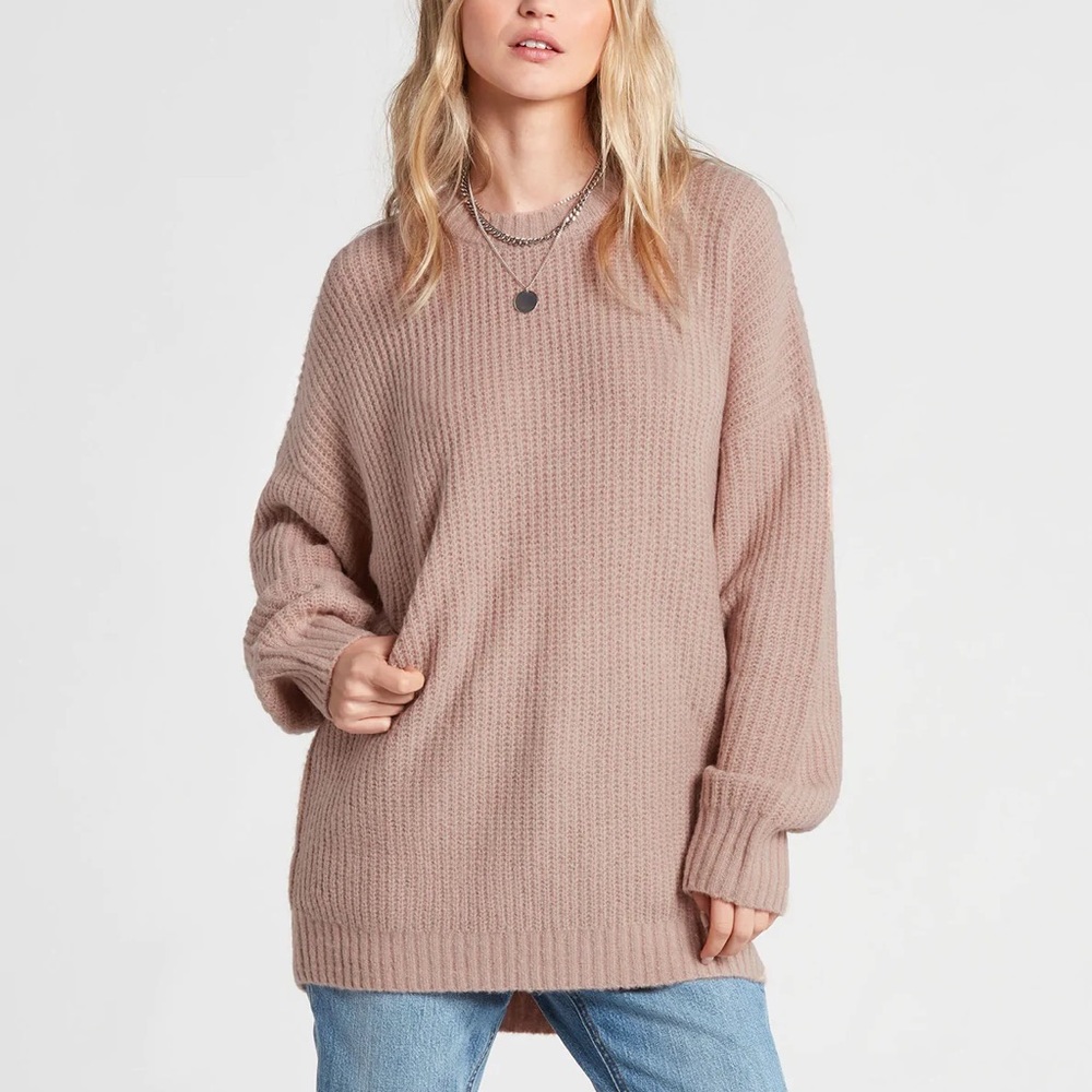 Volcom Fresh Fuzz Sweater NWOT